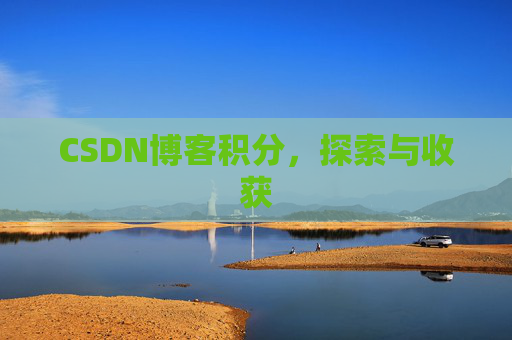 CSDN博客积分，探索与收获